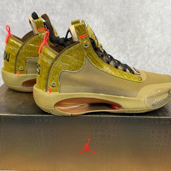 Air Jordan XXXIV “Zion” PE – Brown Kelp/Bright Crimson | Men’s Size 9 | New in B main image 6